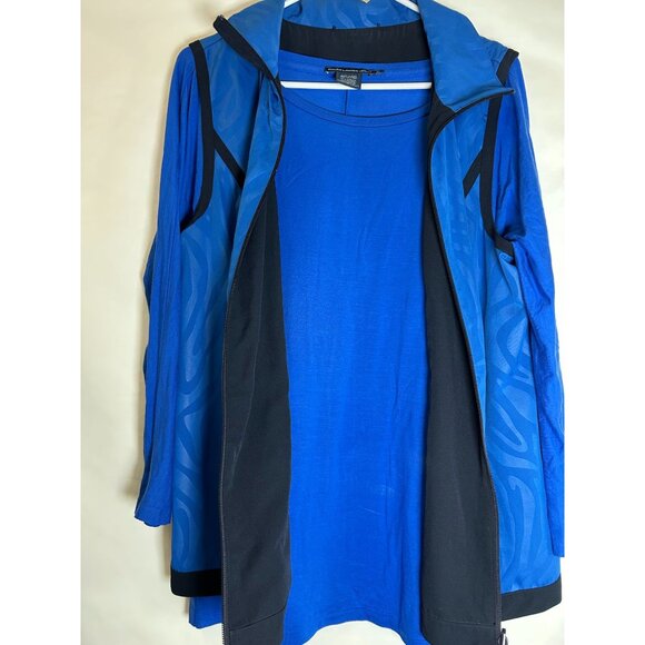 Ralph Lauren Sport Blue Men's 2-Piece Set XL - Long Sleeve Shirt & Vest Lined Zi - Picture 3 of 15